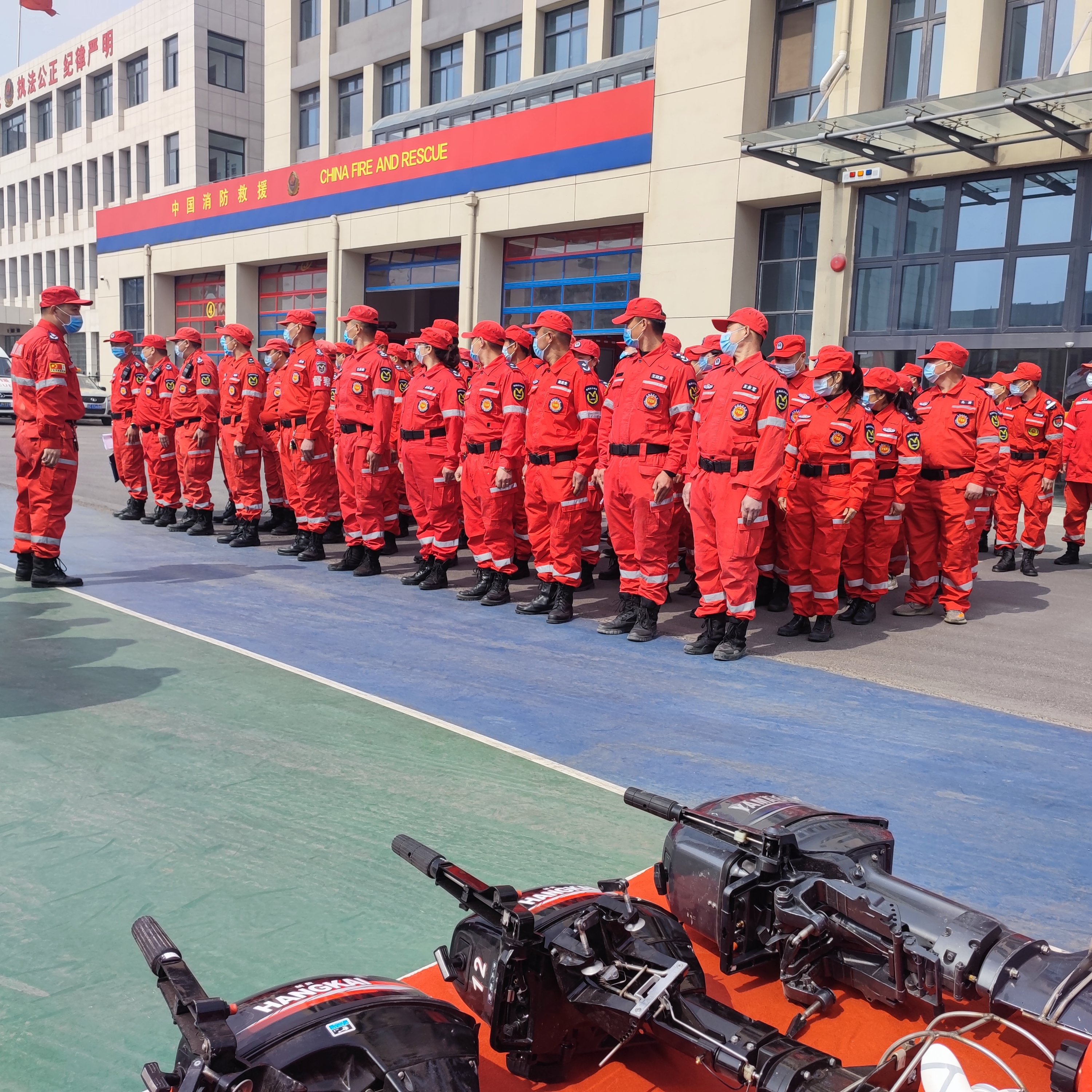 国家矿山应急救援湖南排水队全力做好防汛应急战备工作